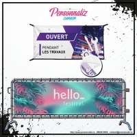 Banderole Publicitaire ( prix au m2 par e-mail)
