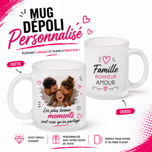 Mug Dépoli  (H 9,5 cm, Ø8 cm)
