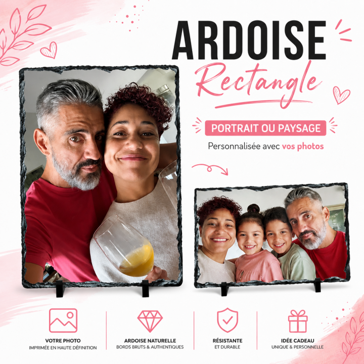 Ardoise 15x20cm (format portrait)