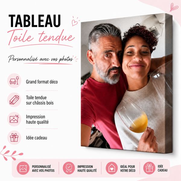 Toile sur chassis 70x50cm