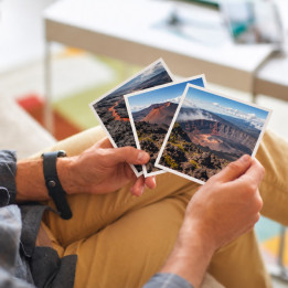 Tirage photo carré 20 × 20 cm | Personnaliz La Réunion