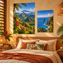 Poster photo 50 × 70 cm | Personnaliz La Réunion