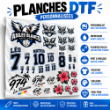 Planche DTF personnalisée
